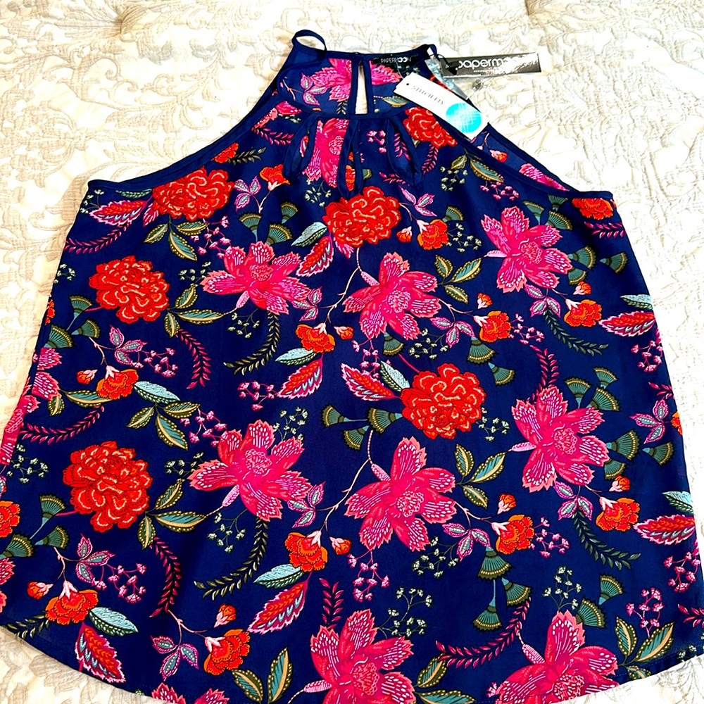 NWT Stitch Fix Papermoon Walita Cutout Detail Blouse / Tank